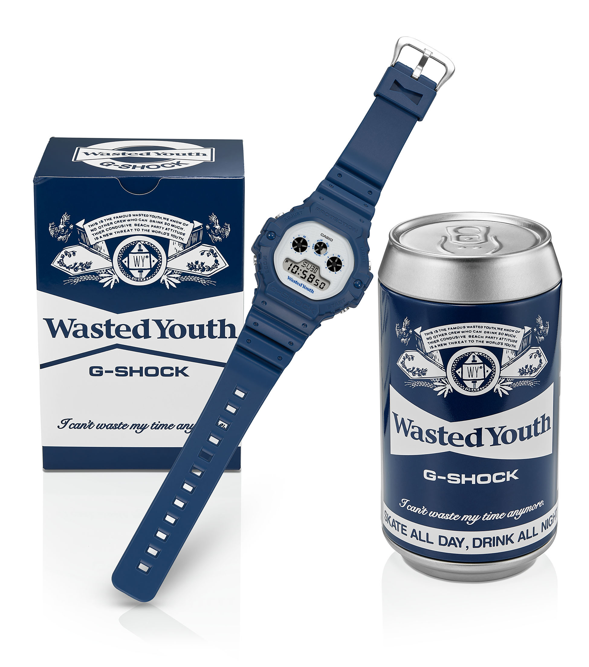 時計 Wasted Youth x CASIO G-SHOCK DW-5900WY Streetwearowa marka Wasted Youth x G-SHOCK prezentują nowy